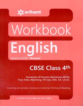 Arihant NCERT Practice Workbook ENGLISH Marigold Class IV